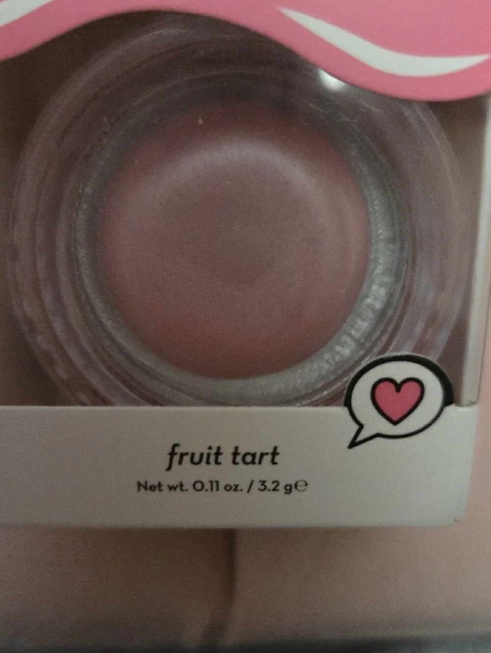 The Crème Shop Fruit Tart Cream Eyeshadow - Soft Pink NWOT